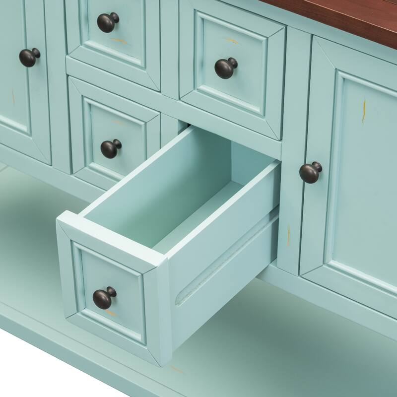 Console Sofa Table with Drawers Farmhouse Wood Sofa Tables Console Table for Entryway