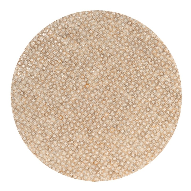 Capiz Mosaic Coffee Table