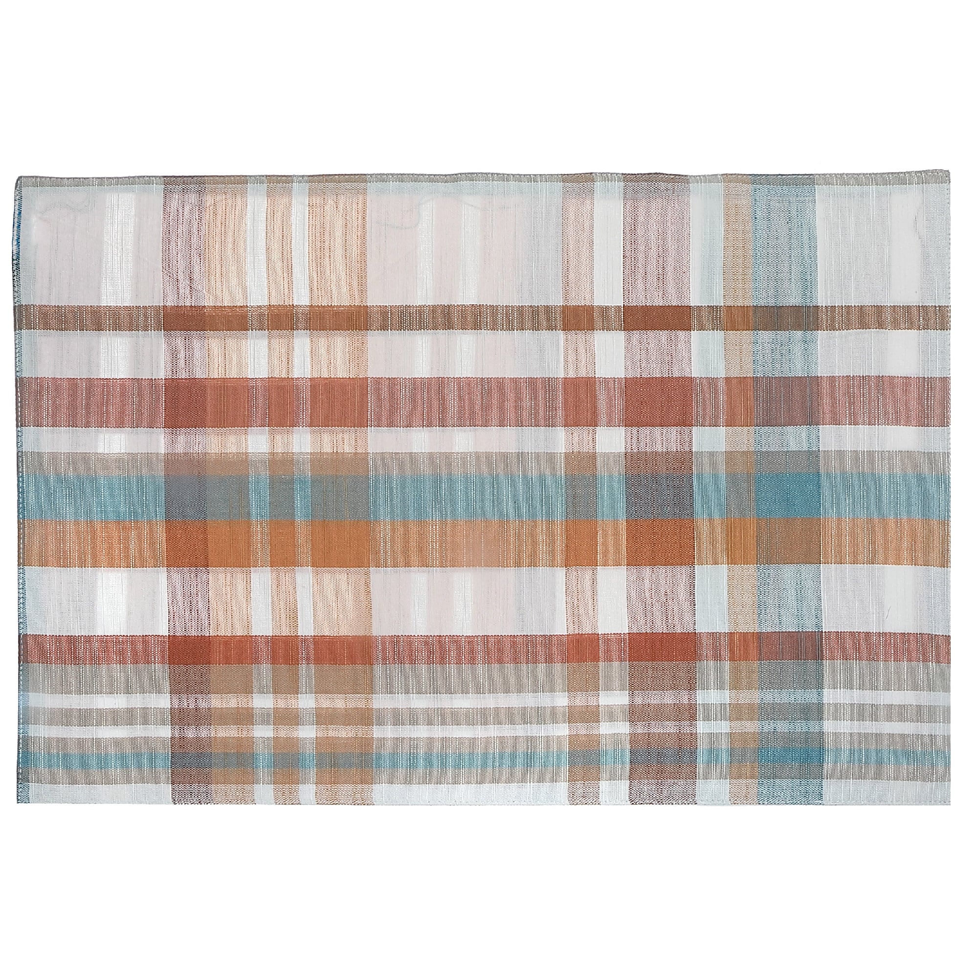 Cotton Placemat Plaid - Set of 12