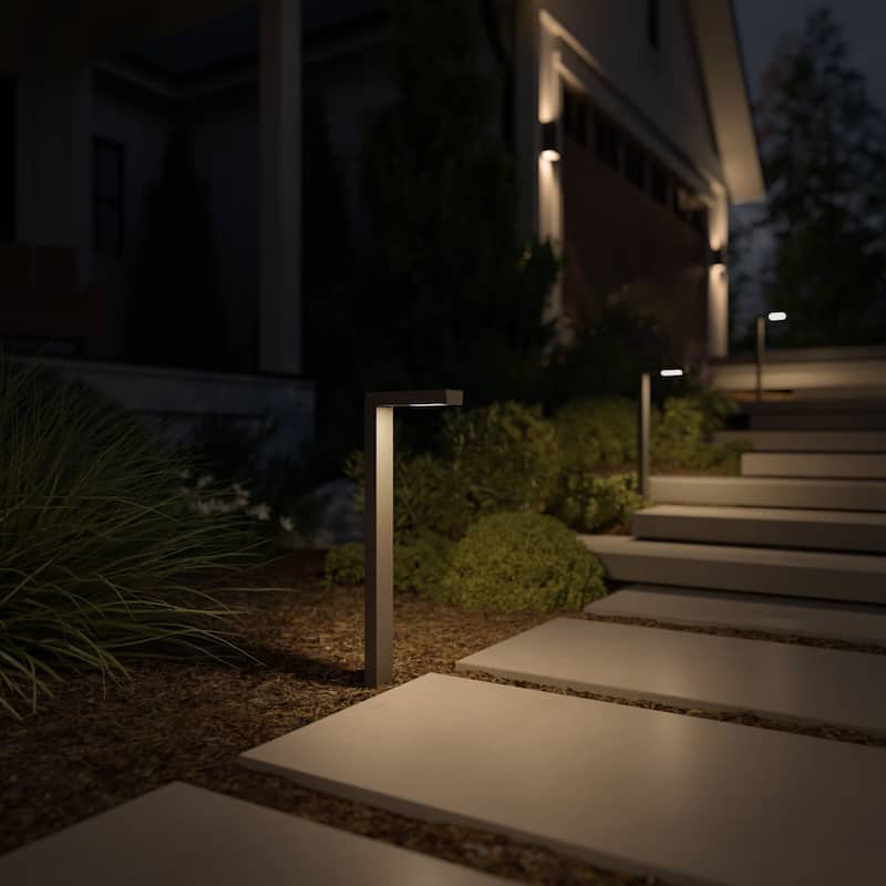 Kichler 1626127 Single 12V LED Bollard Path Light