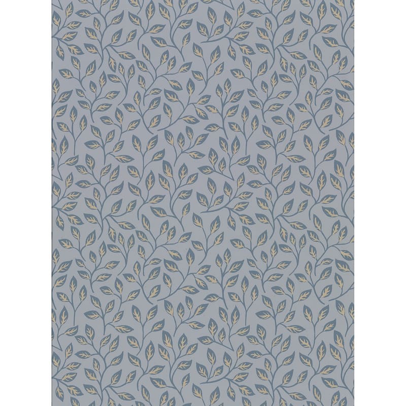 A-Street Prints Posey Slate Vines Wallpaper