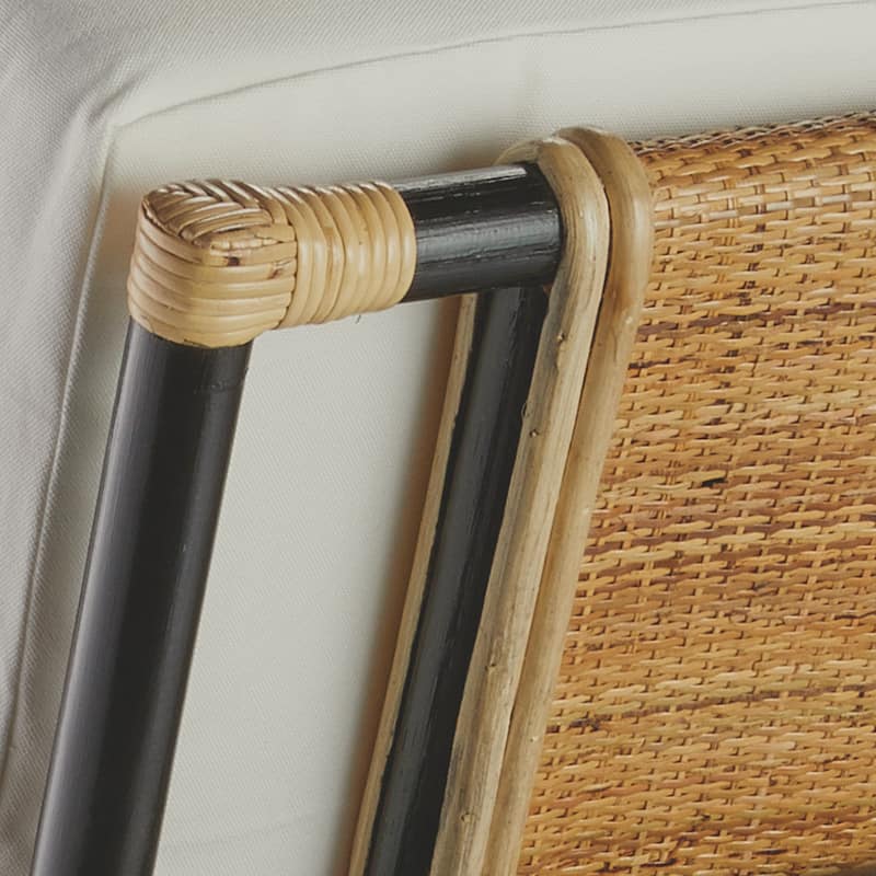 Jamie Young Xanadu Rattan Lounge Chair