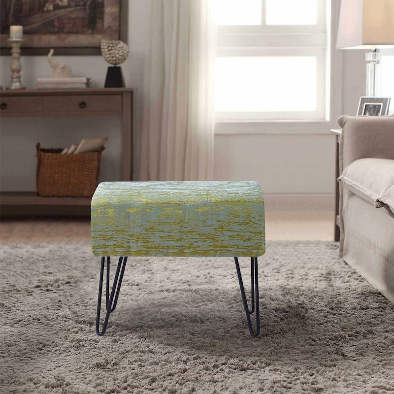 Serenta Jacquard Retro Ottoman