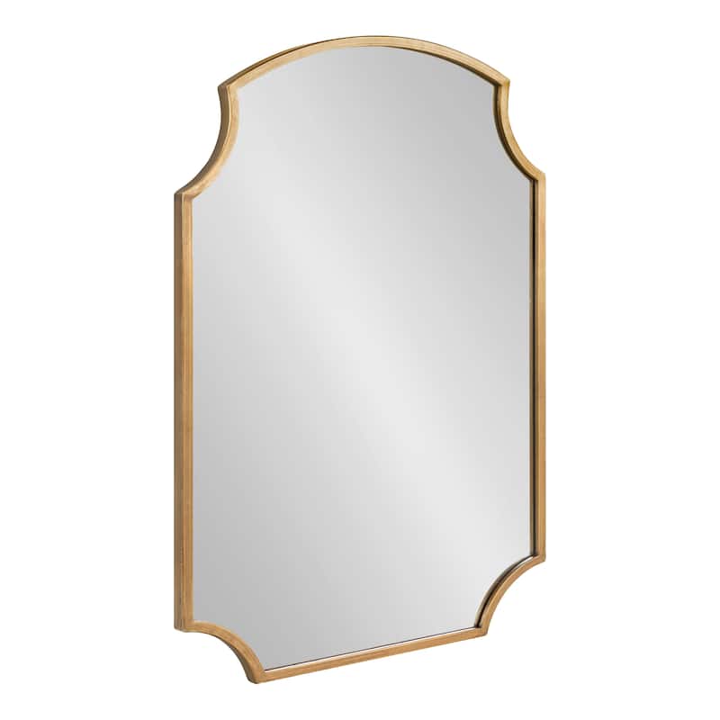 Kate and Laurel Carlow Framed Wall Mirror - 20x30 - Gold