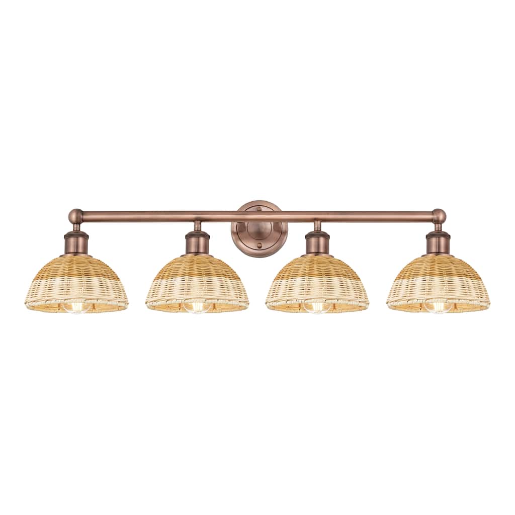 Innovations Lighting Endless Possibilities Edison - Bristol Natural II - 4 Light 35" Bath Vanity Light