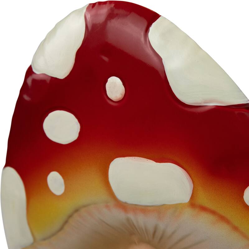 Double Mushrooms Outdoor Garden Stake