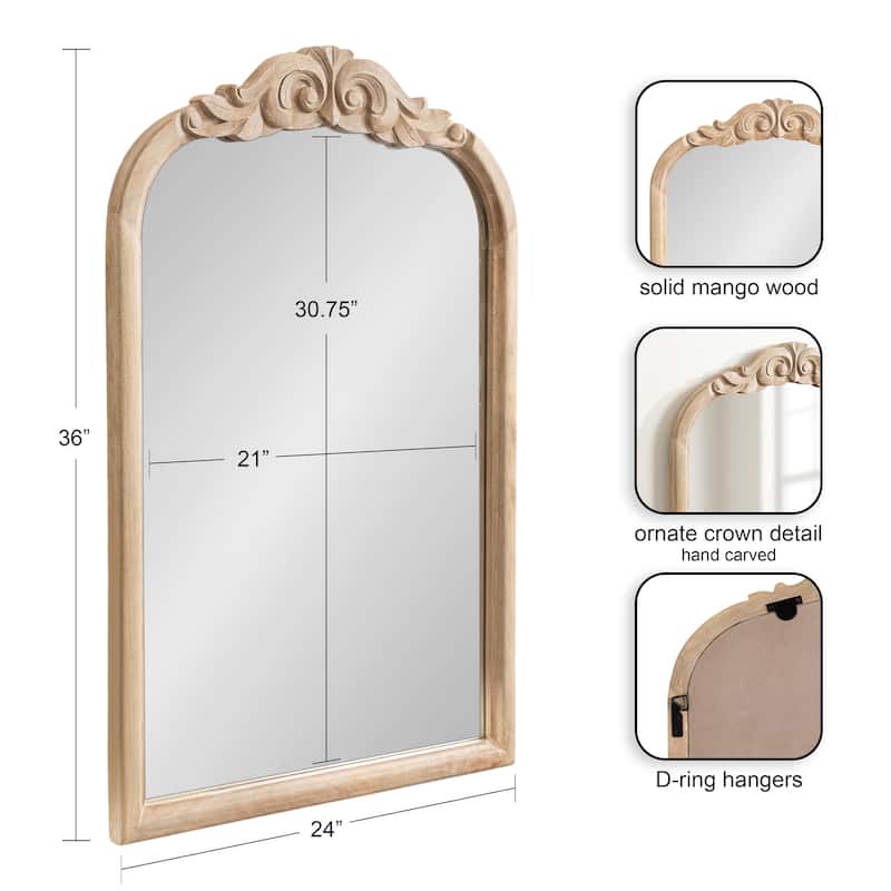Kate and Laurel Arendahl Wood Arch Mirror