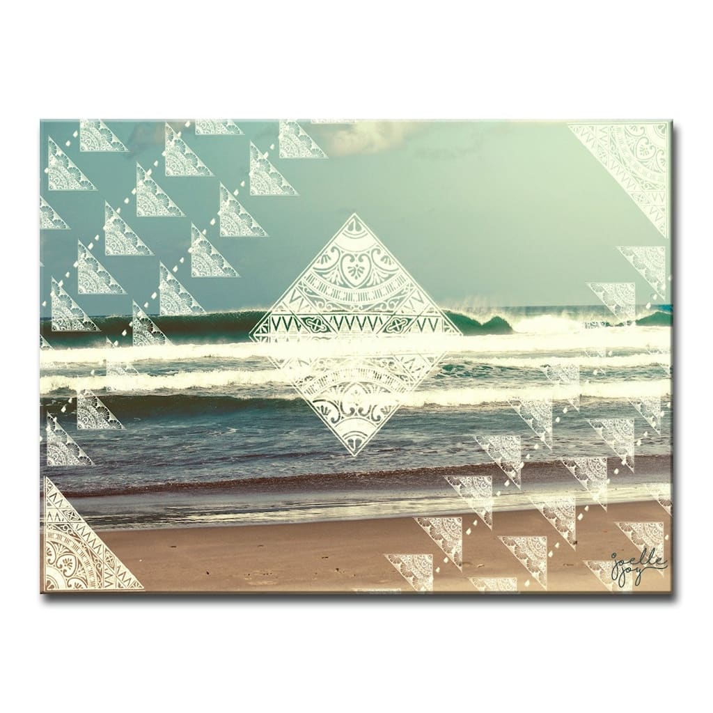 Ready2HangArt 'Fade Out Lines' Canvas Art Print