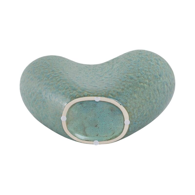 Earthenware Decorative Vase Textured Handmade Elegant Centerpiece