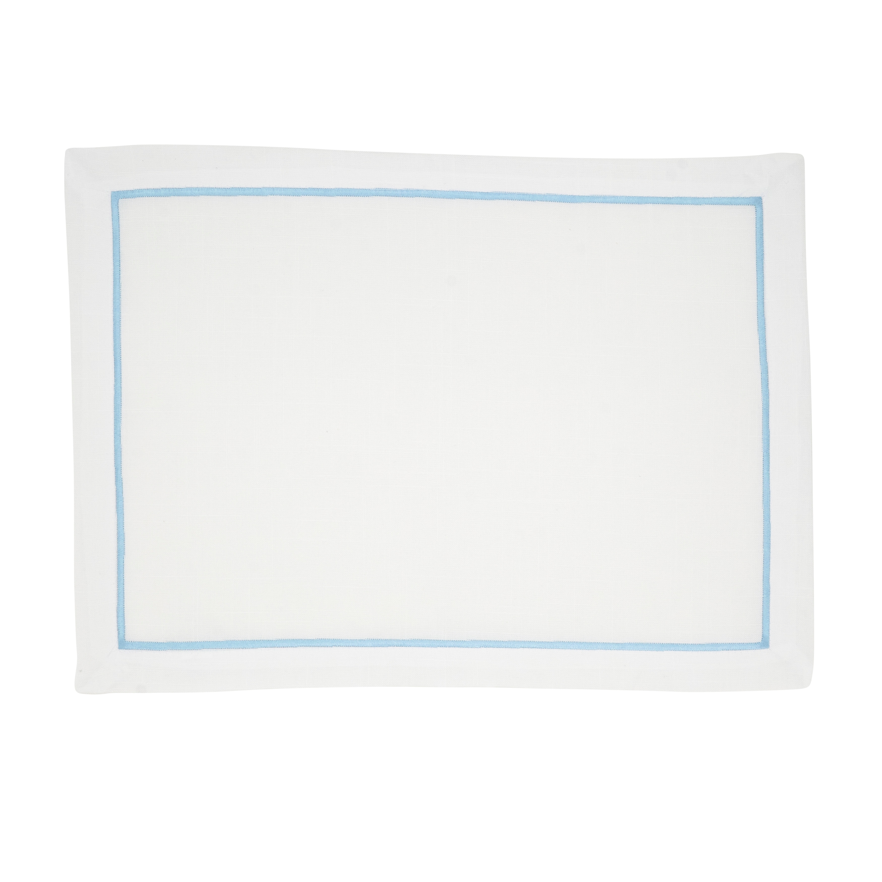 Embroidered Line Design Placemat (Set of 4) - 14"x20"