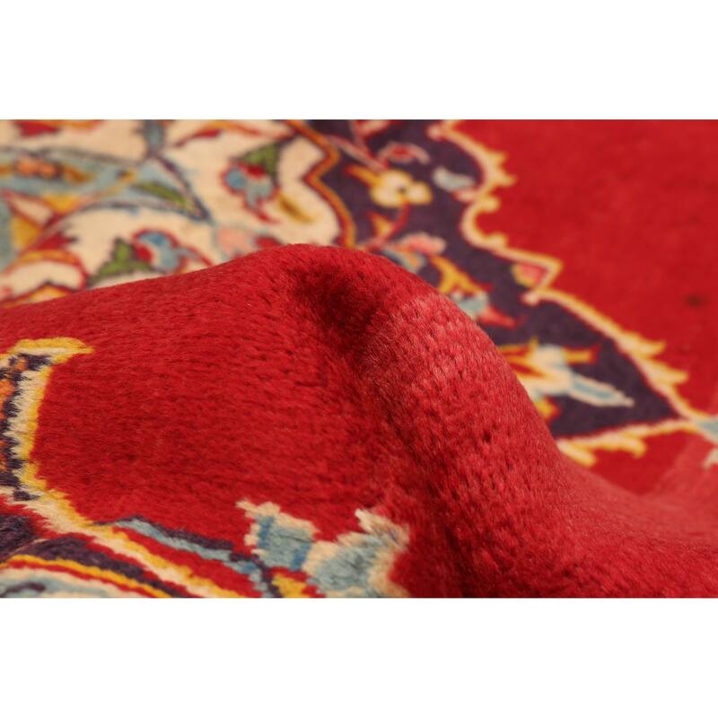 ECARPETGALLERY Hand-knotted Kayseri Vintage Red Wool Rug - 4'6 x 7'0