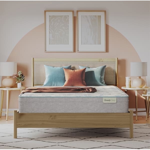 slide 2 of 7, Beauty Sleep Slumberscape 12.25" Medium Euro Top Mattress