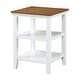 preview thumbnail 14 of 24, Convenience Concepts Tribeca End Table with Shelves