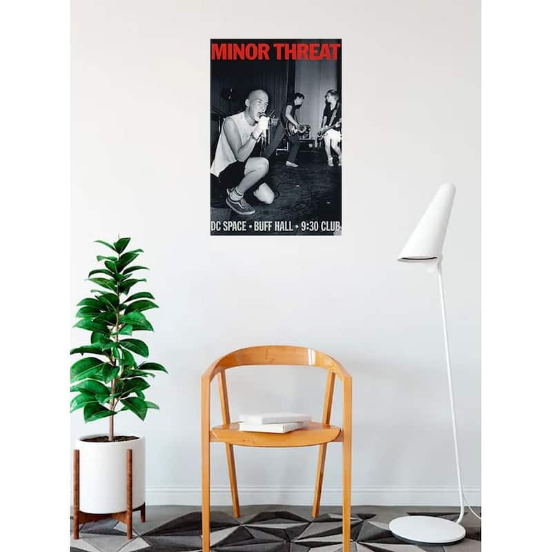 Minor Threat DC Space Art Poster - 24 x 36 Inch