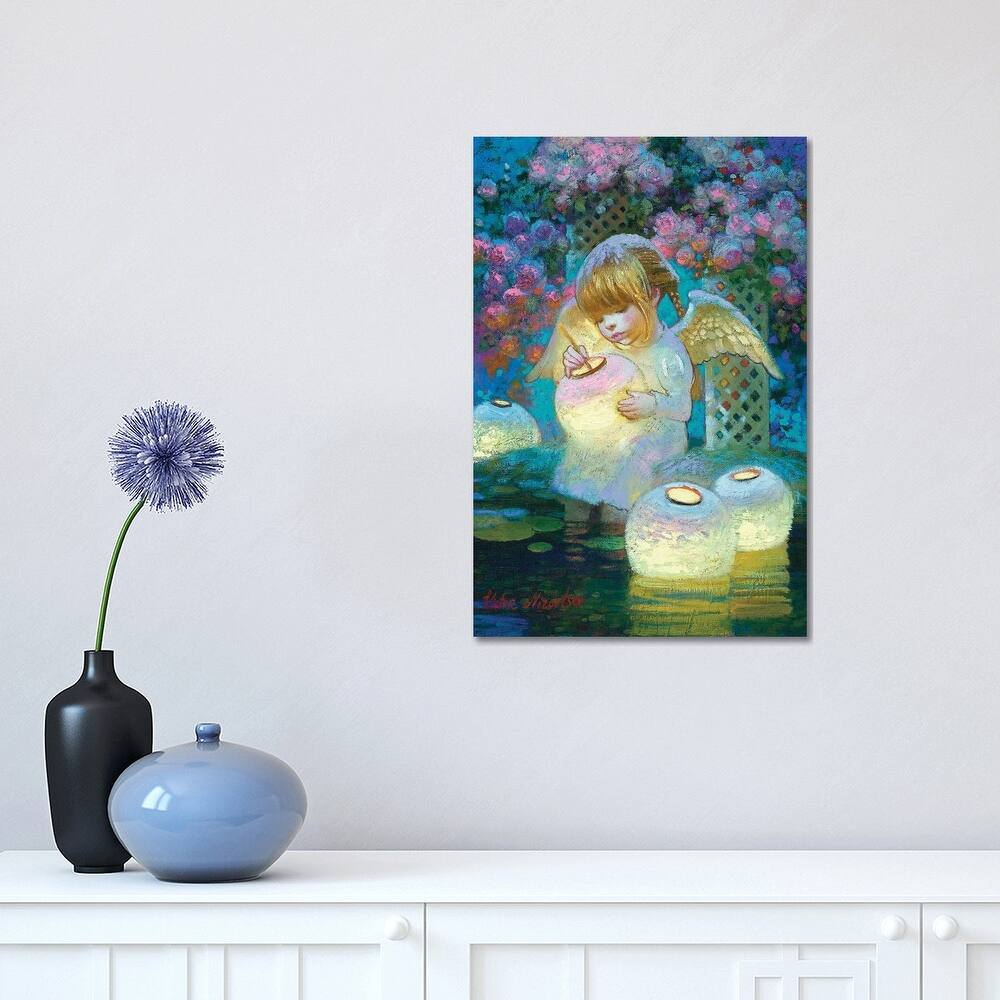 iCanvas "Rose Garden Lights" by Victor Nizovtsev Canvas Print