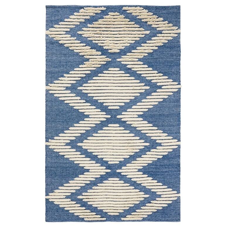 Warren Indoor Outdoor Stellar Blue Accent Rug by Kosas Home