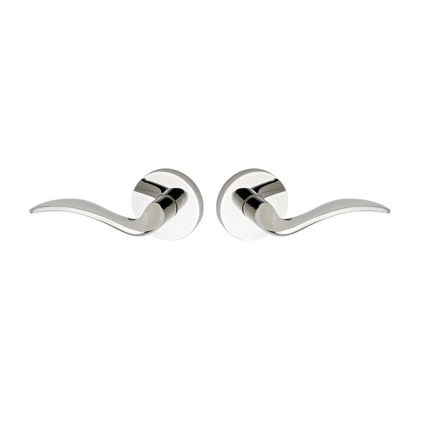 Montana Forge L2-R4-4295 Full Dummy Door Knob Set with L2 Knob and R4 Rose from the Contemporary Collection