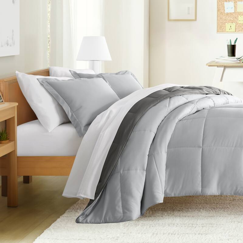 Simply Essential Dorm In A Bag Comforter, Sheet Set and Mattress Pad