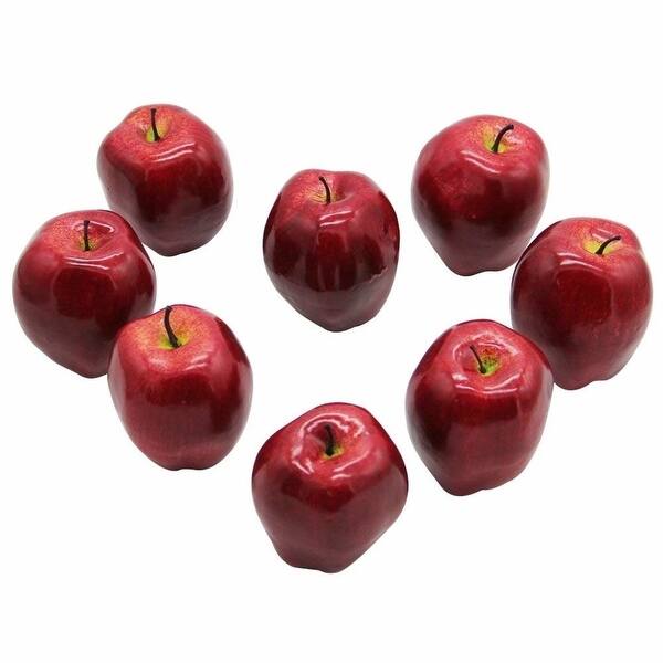 Shop Yofit Artificial Lifelike Simulation Apples 8 Pcs Decorative