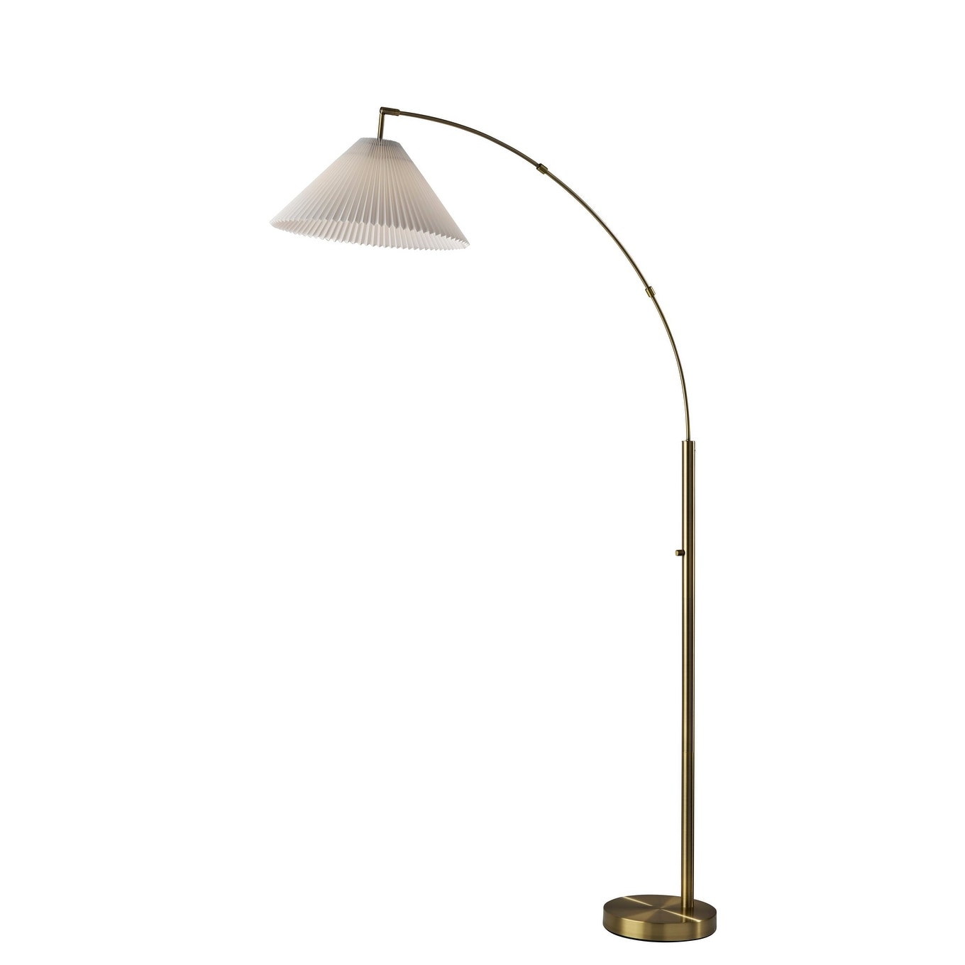 Delaney Arc Lamp - Antique Brass