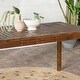 preview thumbnail 21 of 42, Middlebrook Surfside Solid Acacia Wood Outdoor Dining Table