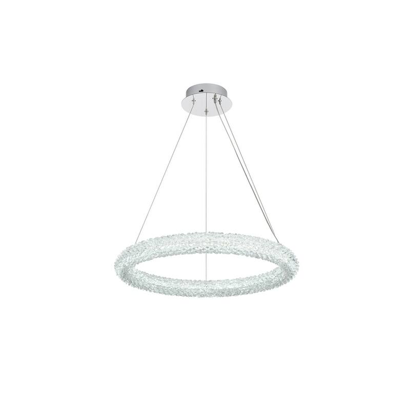Indigo Home 24 inch Adjustable LED Chandelier