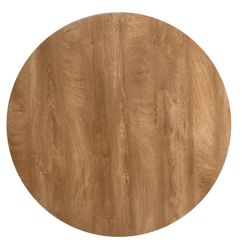 Round Black Dining Table