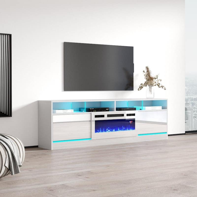 Disparo WH-05 Electric Fireplace 79" TV Stand