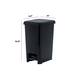 26 qt Slim Step Trash Can