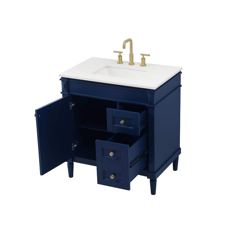 Clarity 32 - 42 Inch Single Bathroom Vanity