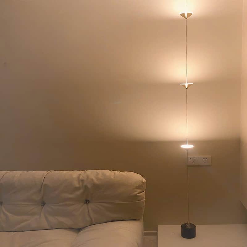Gold Floor To Ceiling Lamp