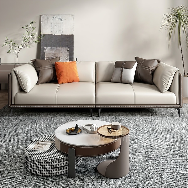 Pillow top arm sofa discount