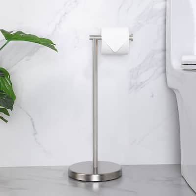 Freestanding Paper Holder Tissue Roll Holder