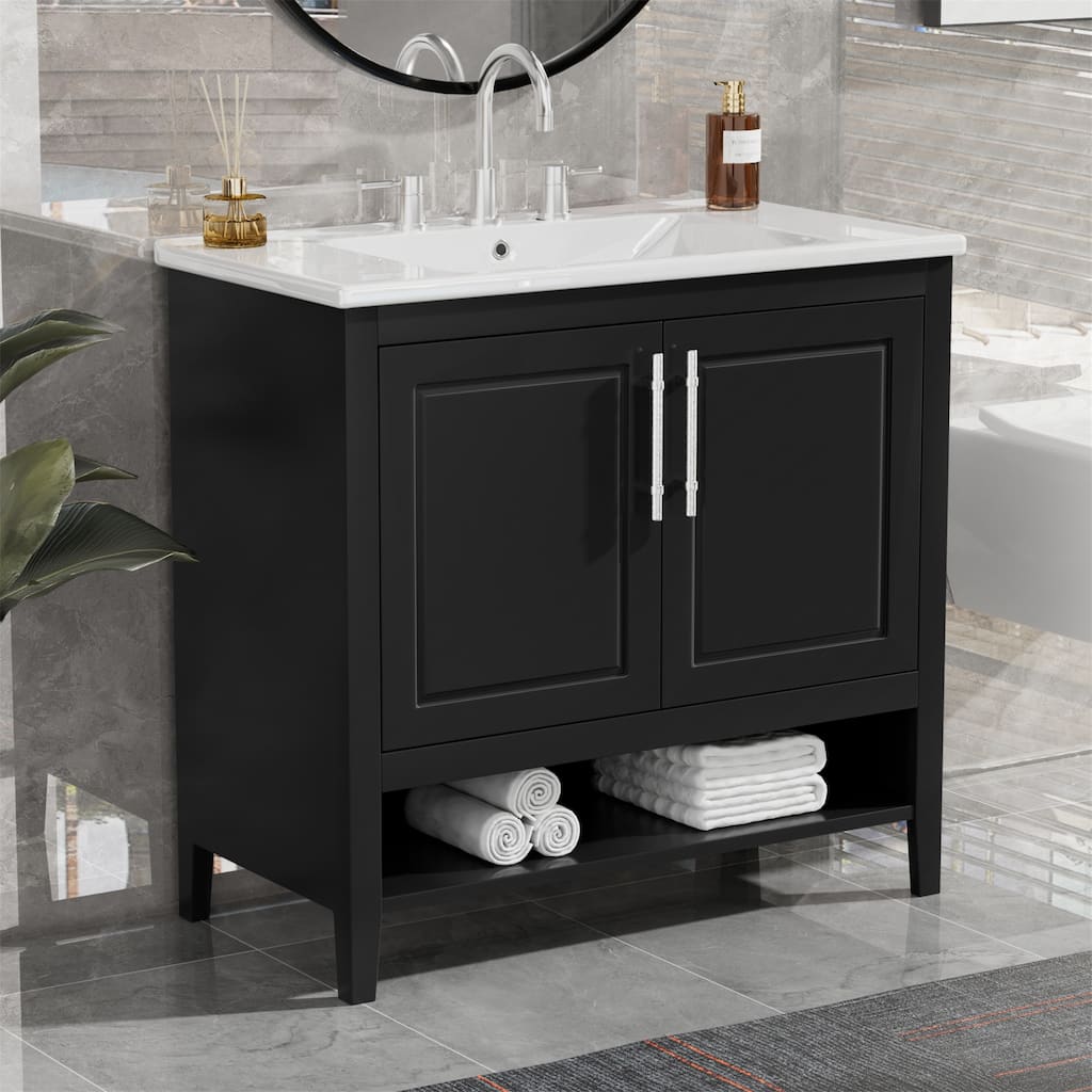 36" Bathroom Vanity with Sink