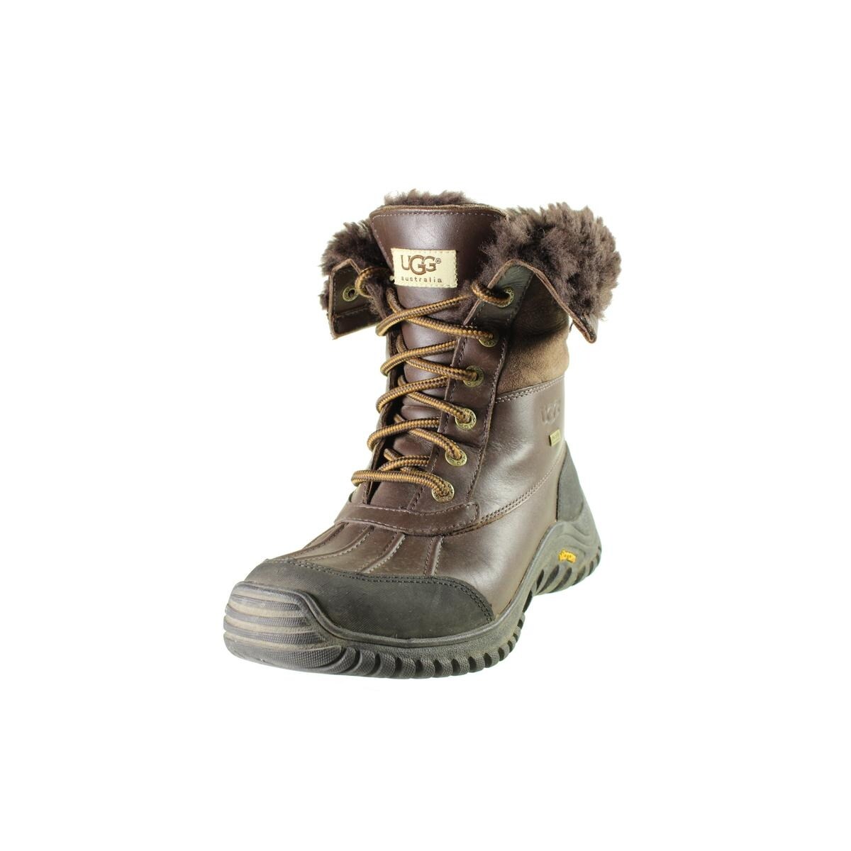 Shop Ugg Australia Womens Adirondack Ii Winter Boots Leather