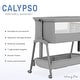 preview thumbnail 11 of 10, Dream On Me Calypso Portable Bassinet with Wheels