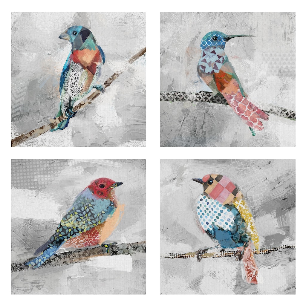 Flight Patterns I,II,III,IV by Studio Arts Canvas Art Prints