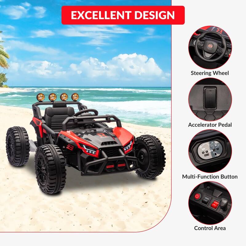 24V Ride on UTV,130w Electric Powered UTV