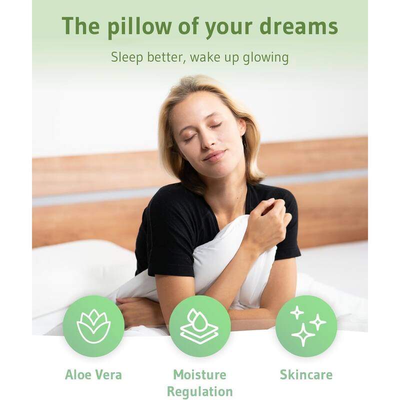 Side Sleepers Pillow Memory Foam Support Ergonomic Cervical Pillow