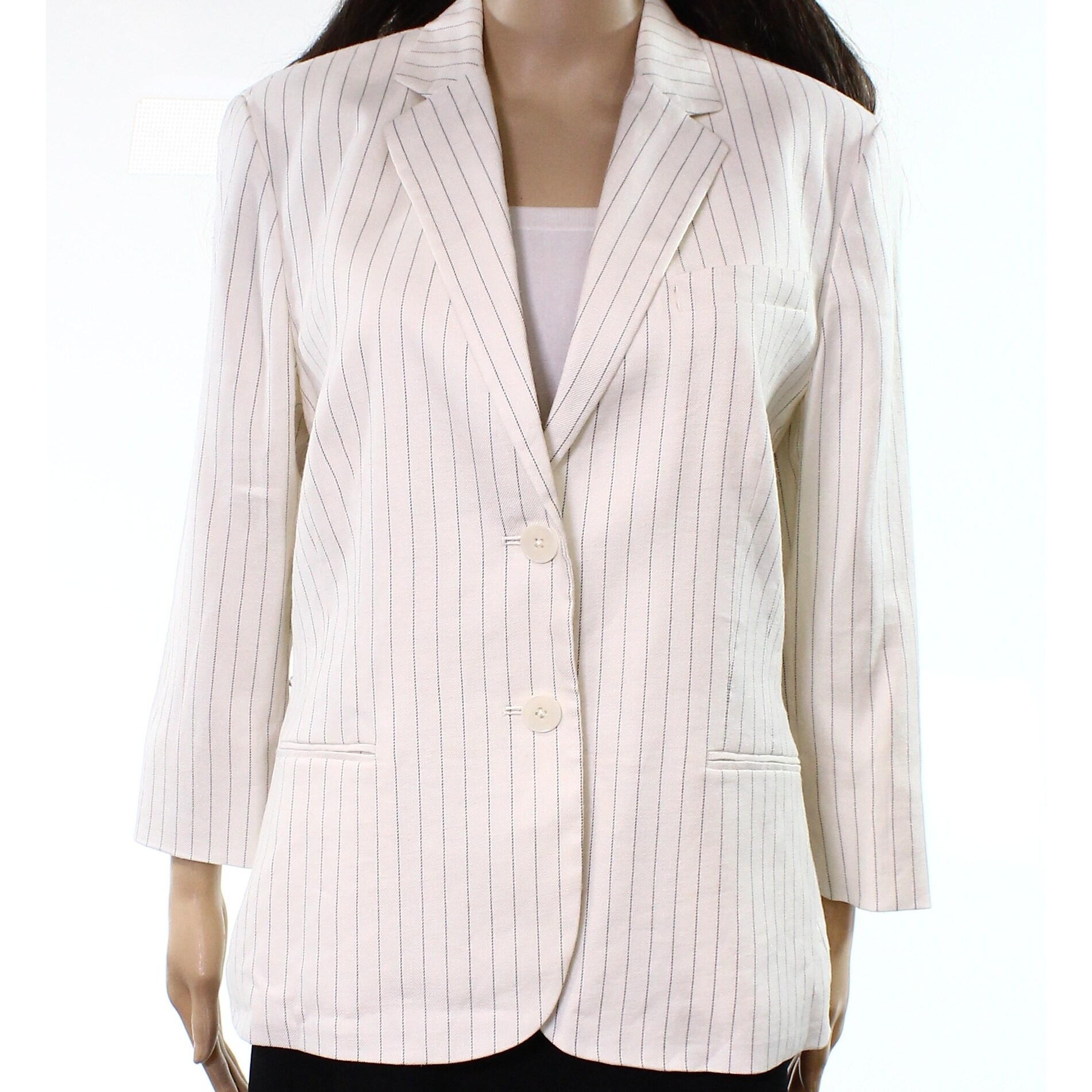 ralph lauren white linen blazer