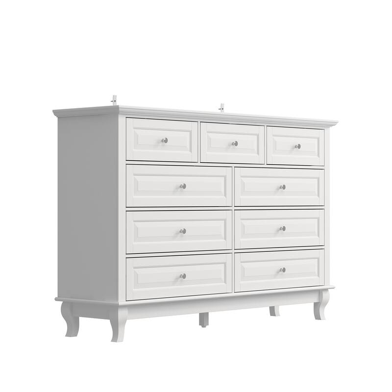 Versatile 55.1" Dresser: Chic Storage for Any Room TV Stand Side Table