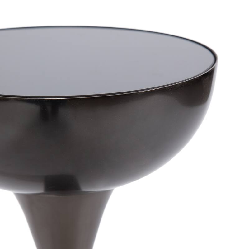 Kate and Laurel Chandon Mirrored Drink Table
