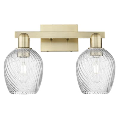 Innovations Lighting 716-2W-12-17 Salina Vanity Salina 2 Light 17"