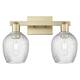 Option Antique Brass / Clear Spiral Fluted