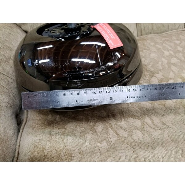 Top Product Reviews For Taliko Black 52 Inch 3 Light Lighted