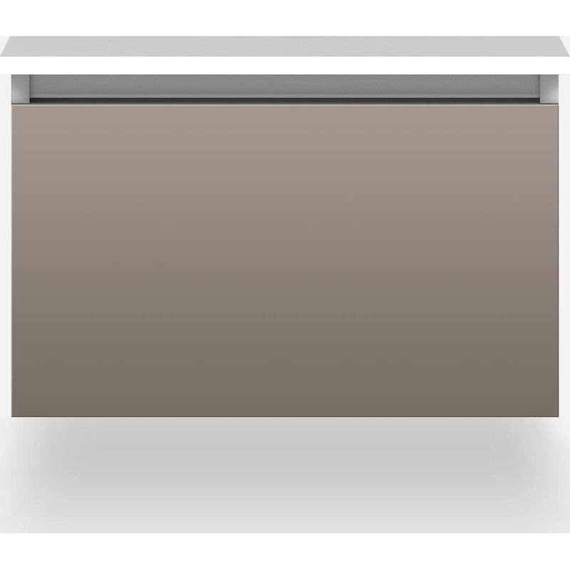 Robern VM24H2D21FS Cartesian 24" Single Wall Mounted Vanity Cabinet - Satin Bronze - Bronze Finish