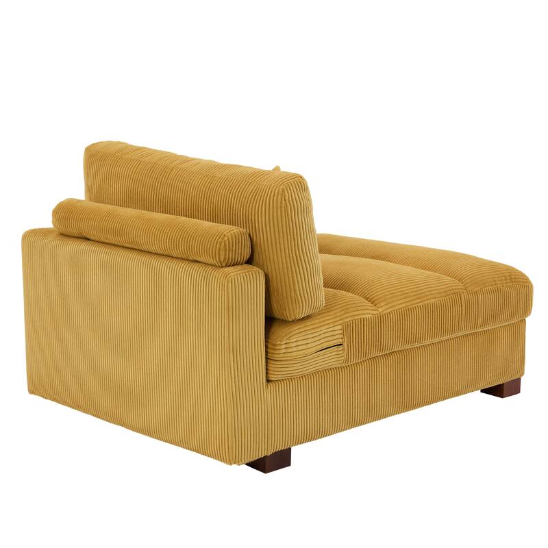 Left and Right Sectional Sofa Set Chaise Lounge Sofa Chair