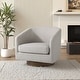 preview thumbnail 36 of 88, 31.1'' W Modern Barrel Swivel Accent Chair