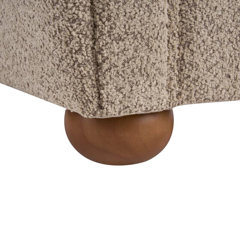 Christopher Knight Home - Rapallo Modern Upholstered Accent Chair with Plush Fabric Seat