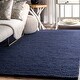 preview thumbnail 38 of 47, nuLOOM Handmade Braided Wool Area Rug 3' x 5' - Navy